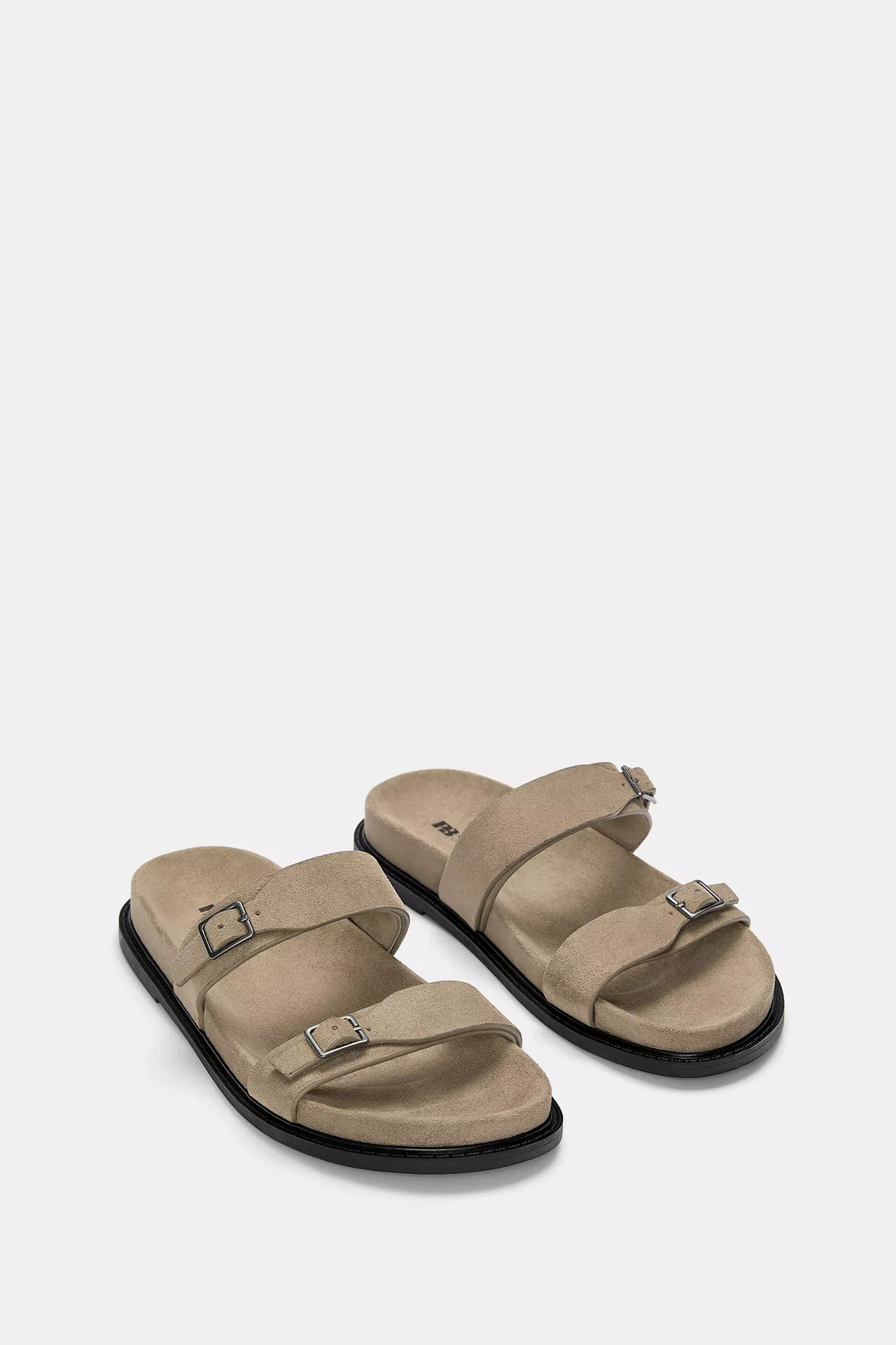 Flache Riemchensandalen | PULL and BEAR DE