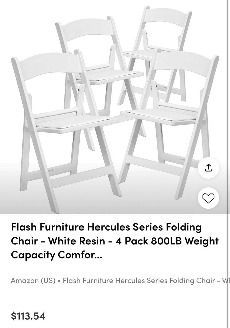 #LTKparty folding chairs on sale! Perfect for all parties! 🎉 

#LTKsalealert #LTKhome #LTKFestival