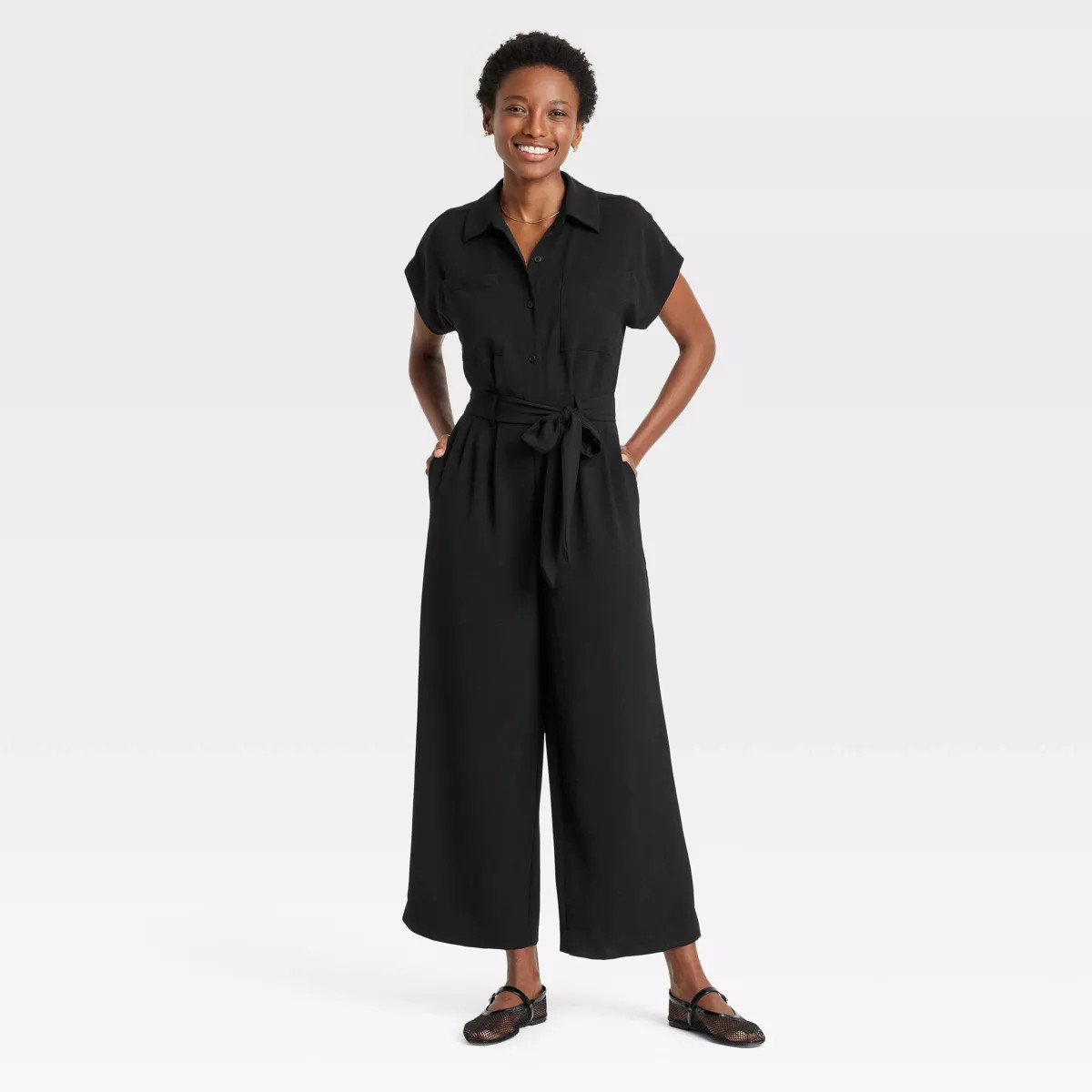 Women's Short Sleeve Jumpsuit - A New Day™ | Target
