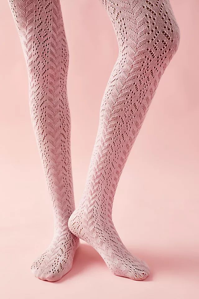 Fairytale Pointelle Tights | Free People (Global - UK&FR Excluded)