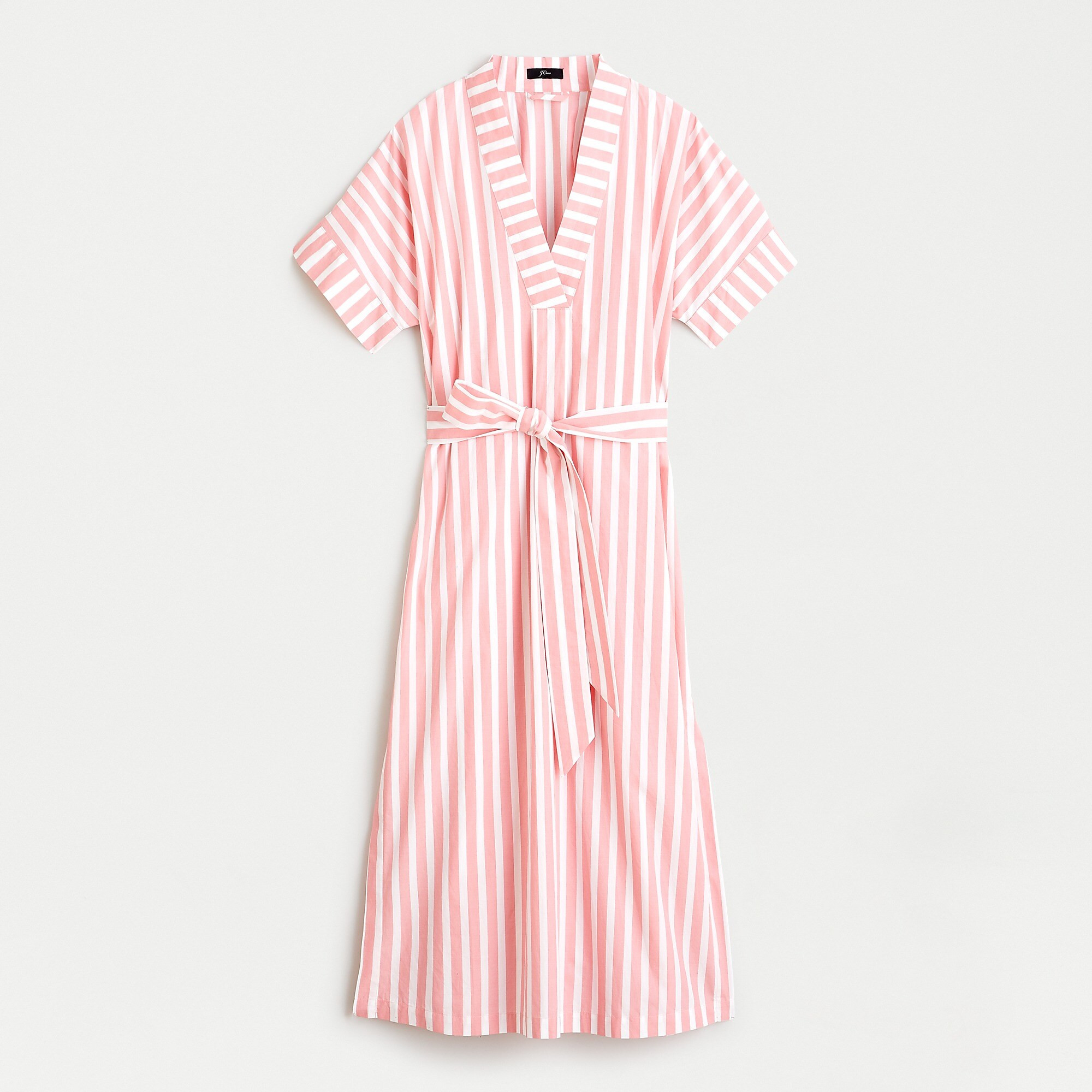 Cotton poplin maxi dress in awning stripe | J. Crew US