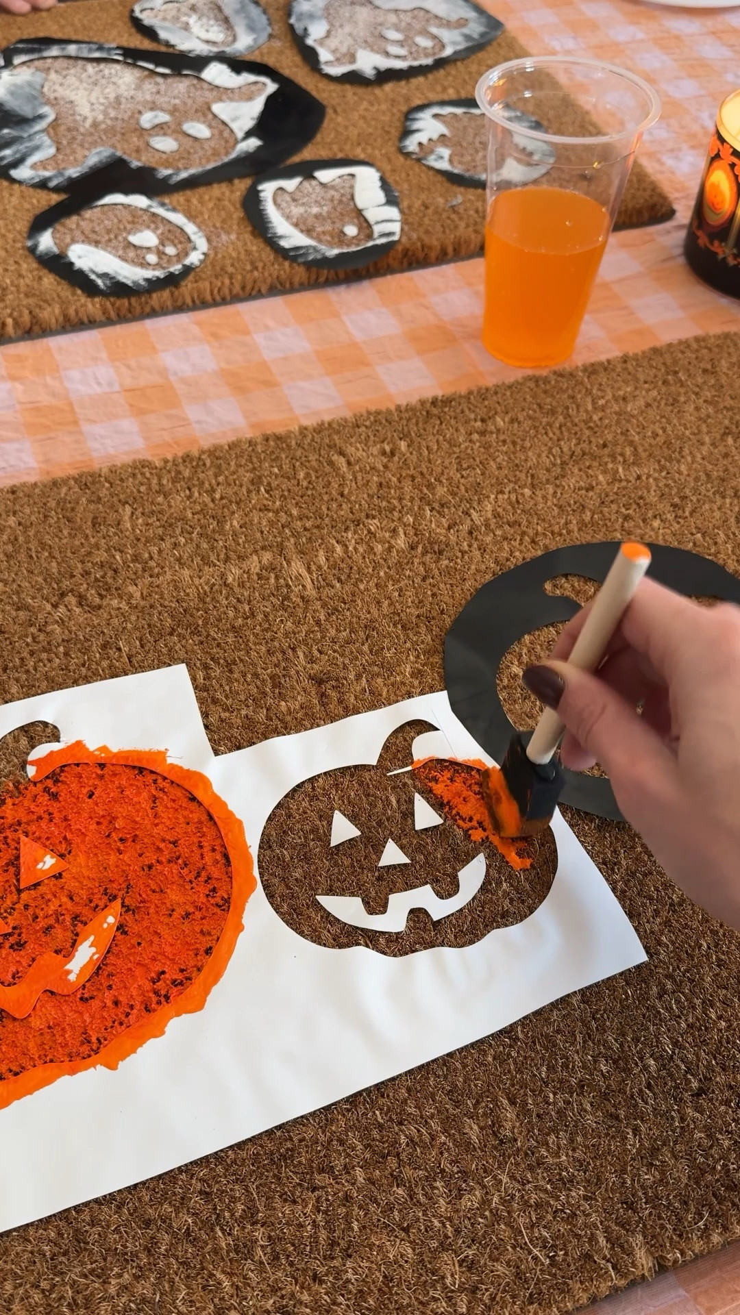 Spooky Doormat Decorating Party 🎃

#LTKHome #LTKHalloween #LTKSeasonal