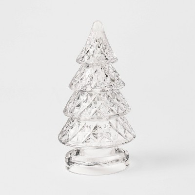 Small Etched Glass Christmas Tree - Threshold™ designed with Studio McGee | Target