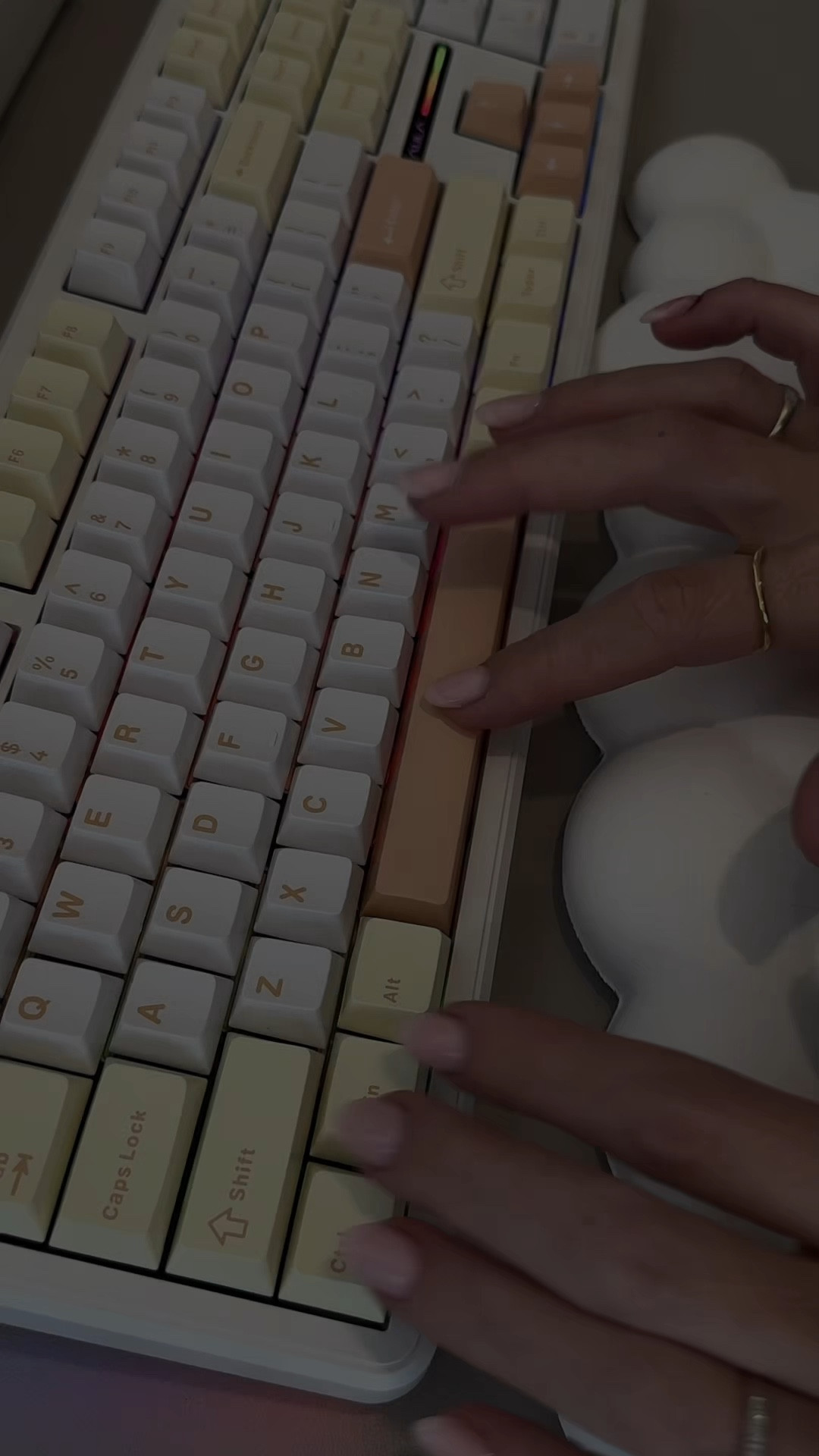 I finally got my hands on the Aula F108 Pro and it did not disappoint. Full-size layout, buttery smooth caramel latte switches, RGB backlight, and an LCD smart screen. This keyboard feels and looks premium. #wfh

#LTKHome #LTKSaleAlert