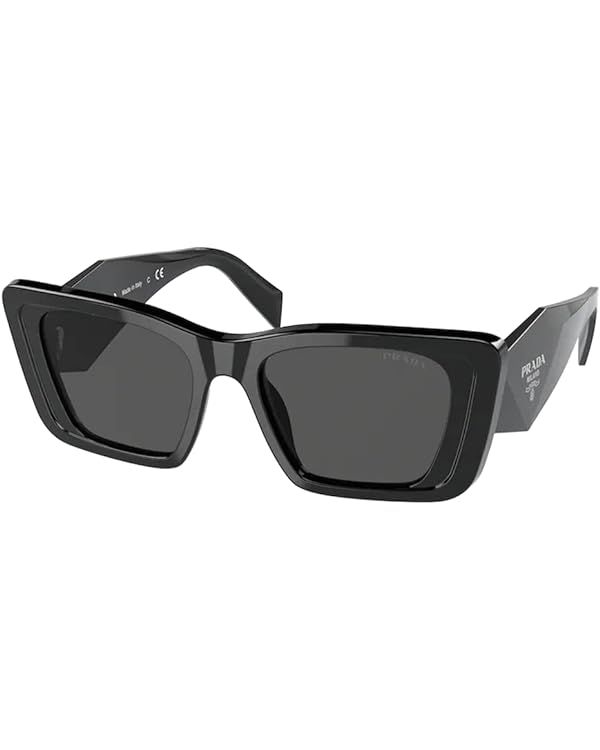 Prada PR08YS Butterfly Sunglasses for Women + BUNDLE with Designer iWear Care Kit | Amazon (US)