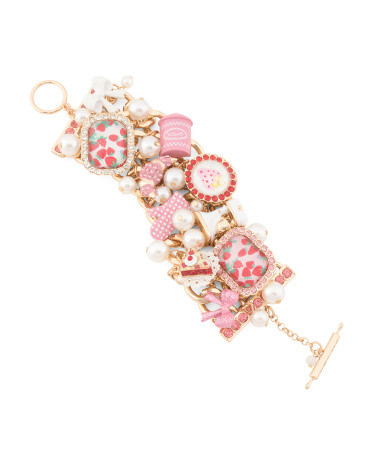 Baking Charms Shaker Toggle Bracelet | TJ Maxx