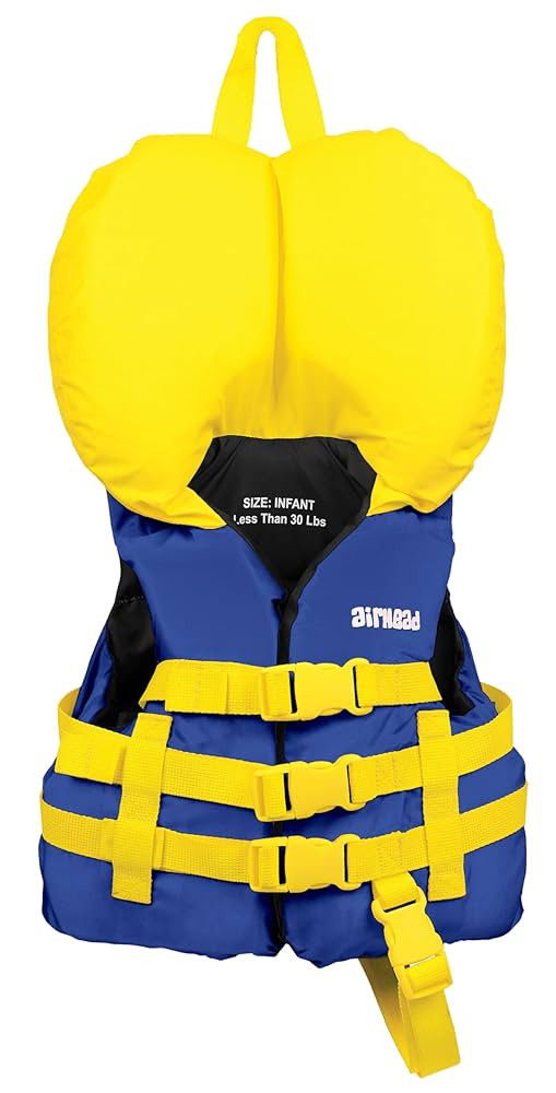 Airhead Infant's General Purpose Life Jacket, Coast Guard Approved, 15-30 lbs | Amazon (US)
