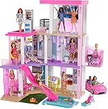 Amazon.com: Barbie Dreamhouse Doll House Playset House with 75+ Accesssories Wheelchair Accessibl... | Amazon (US)