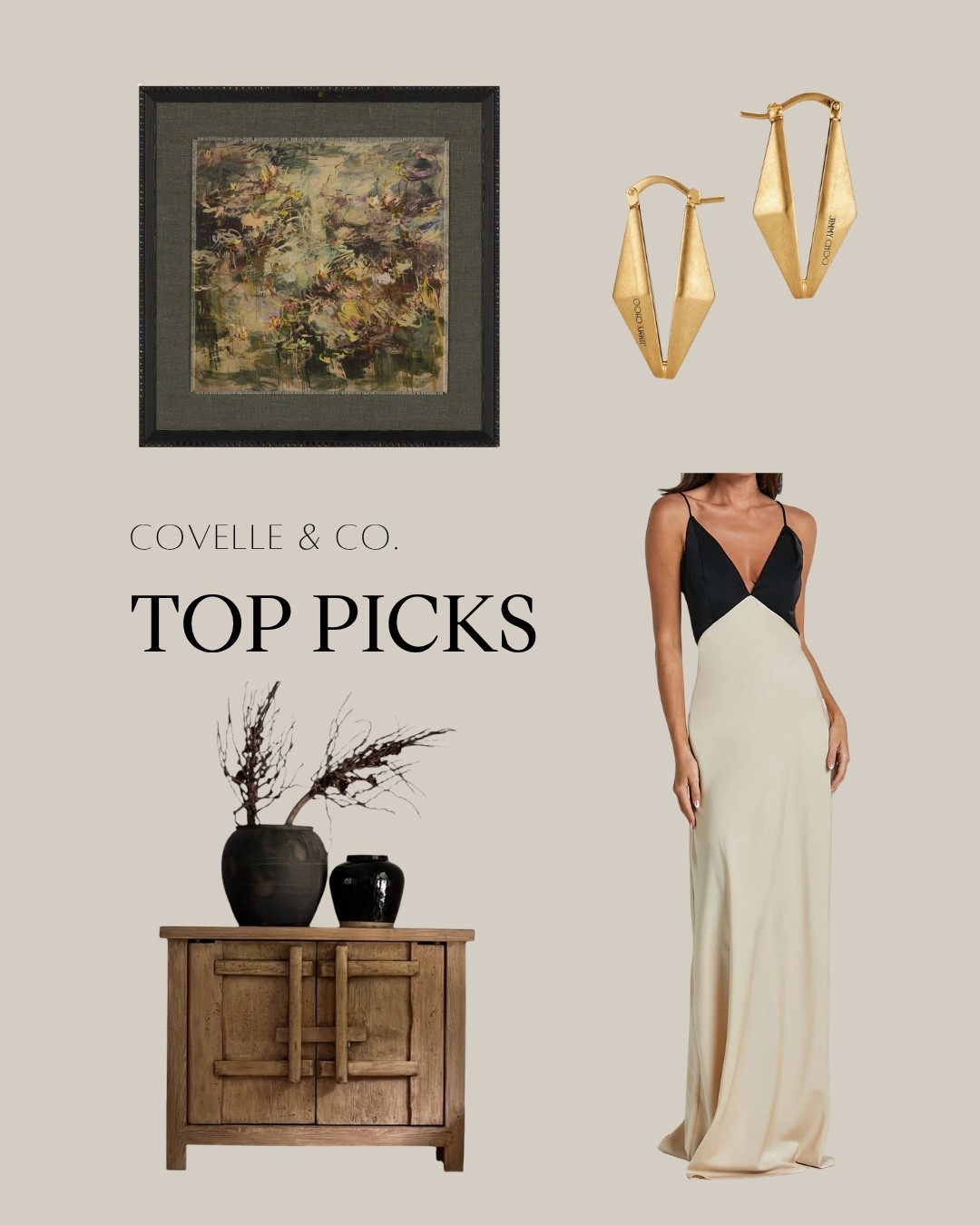 Some pieces simply make the room. Others become the reason someone stops you mid-conversation to ask, "Wait... where did you get that?"

This month's Covelle & Co. Top Picks is filled with those kinds of finds.

Think effortlessly chic fashion, timeless home décor, and modern pieces that look designer without feeling overdone. The little details that quietly elevate your everyday—and somehow always become the ones everyone asks you to link.

Because great style isn't about having more. It's about choosing better.

✨ Save this post for your next shopping day, send it to your style-obsessed friend, and let us know your favorite pick below.

#CovelleAndCo #TopPicks #InteriorInspiration #ModernHomeStyle #DesignerFinds

#LTKSaleAlert #LTKHome #LTKSeasonal