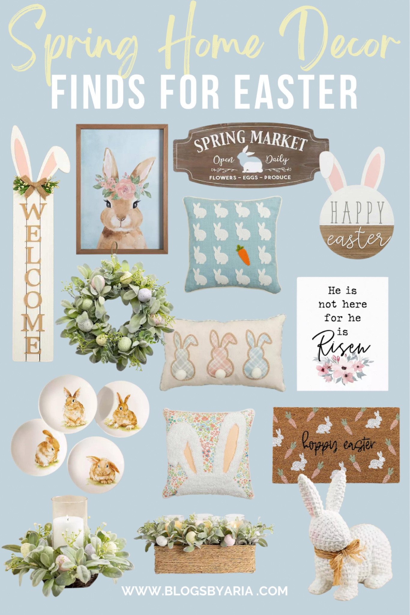 Spring home decorating finds for Easter 

#LTKSeasonal #LTKhome #LTKunder50