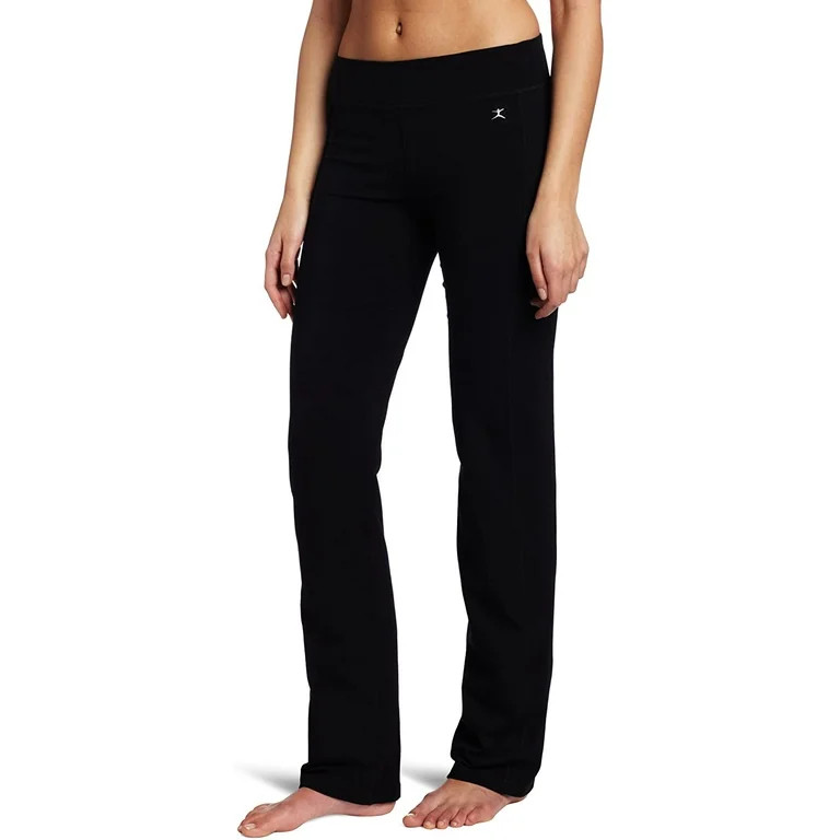 Danskin Women's Sleek-Fit Stretch Boot Cut Yoga Pants, Athletic Pants - Walmart.com | Walmart (US)