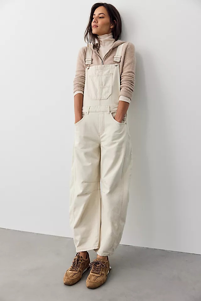 We The Free Good Luck Barrel Overalls | Free People (Global - UK&FR Excluded)