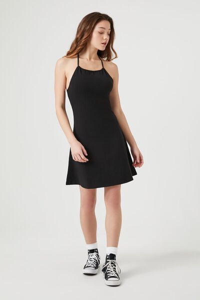 Halter A-Line Mini Dress | Forever 21