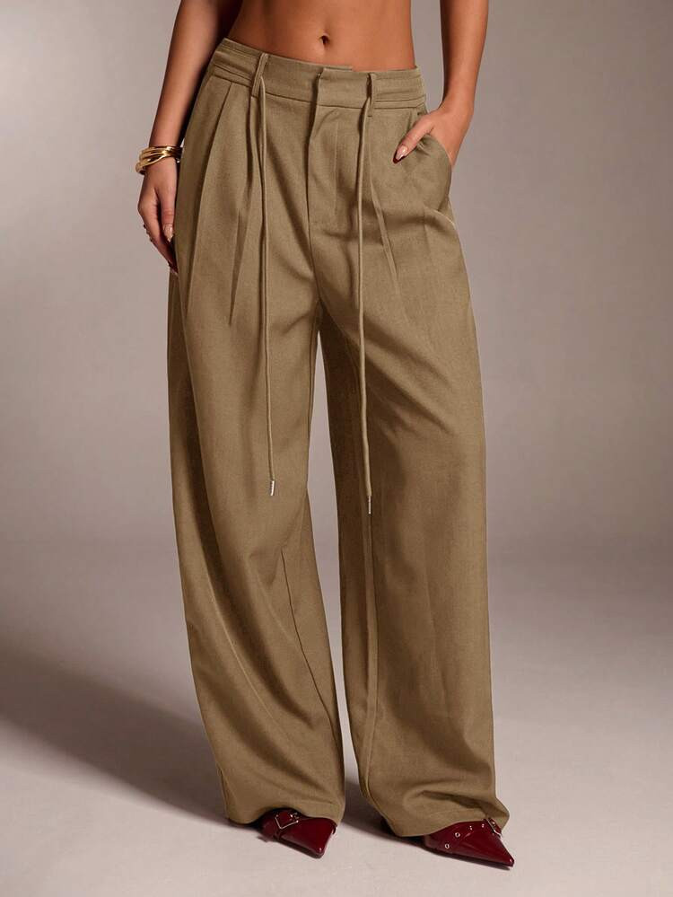 Avantive Fall/Winter/Spring/Christmas/ Women Romantic/Prom/Formal/Birthday/90s Clothes/Business Casual Woman/Elegant/Western Wear/Going Out/Fashion/Casual/Y2k Clothes/Club/Office /Cocktail/Vintage/Bodycon/Raves Festival/Funny/Classy/Old Money/Streetwear/Vacations/Country Concert/Work Clothes /Modest/Spring Break/Bachelorettes/Concert/Baddie/Basic/Graduation/Low Rise/Baggy/Straight Leg/Wide Leg/Beige Pants/ Women/ Beige Pants Women// Palazzo Pants Women/Red Pants/ Wide Leg Pants Pleated Pants | SHEIN