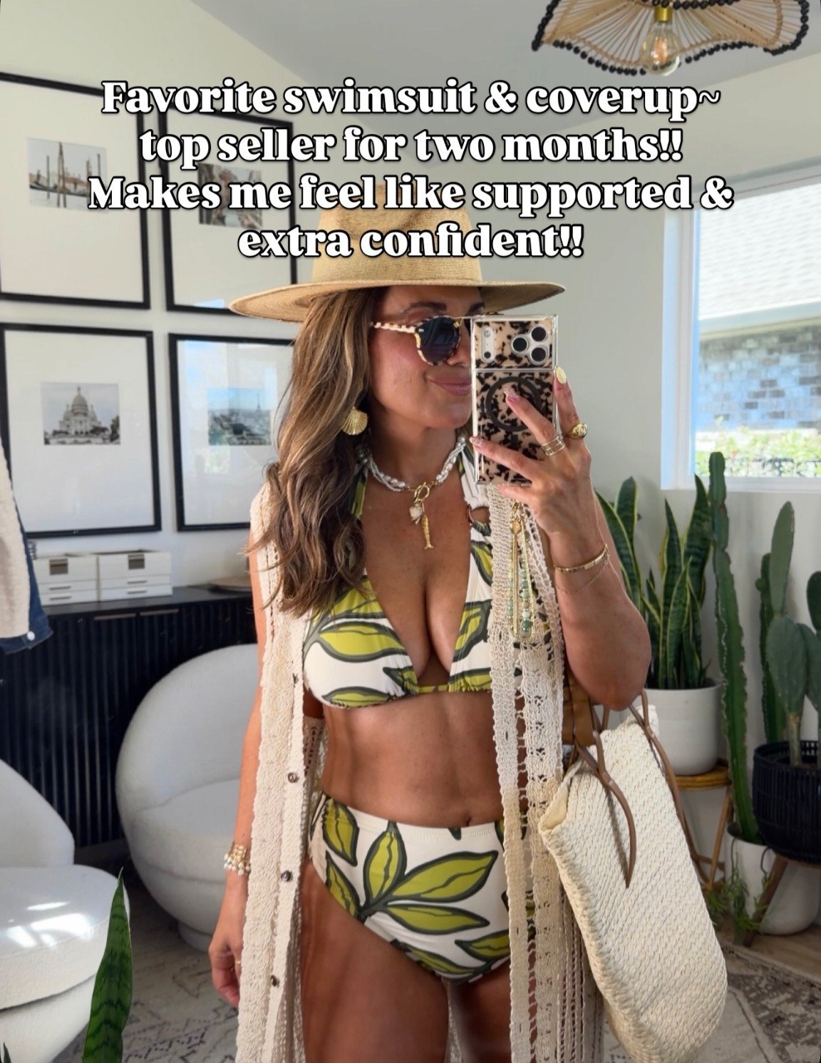 Best swimsuit and coverup!! Walmart is killin’ it this year!! Wearing size medium. 

#LTKSeasonal #LTKOver40 #LTKSwim