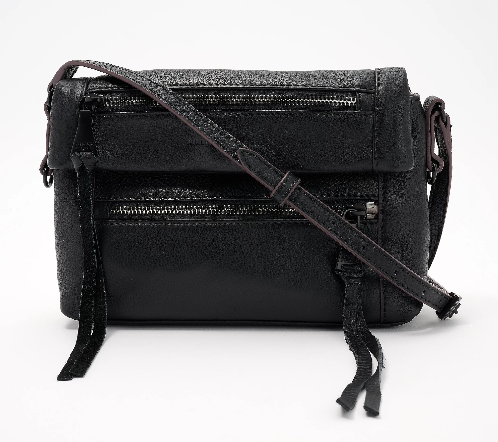 Aimee Kestenberg Crosstown Double Entry Crossbody | QVC