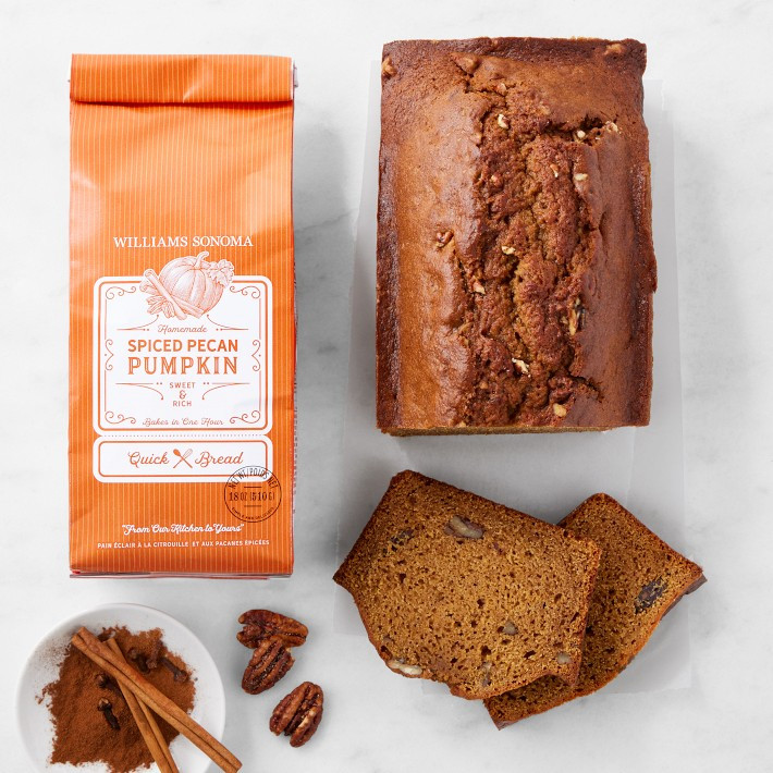 Williams Sonoma Quick Bread Mix, Spiced Pecan Pumpkin | Williams-Sonoma