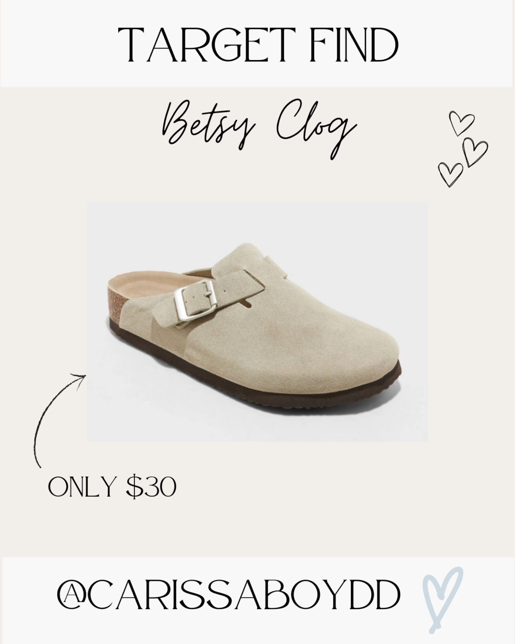 target look alike for birkenstock boston clogs ☀️👡

birkenstock boston clog
boston clog
target
target shoes
look alike
birkenstock sandals
birkenstocks
look for less 
sandal
sandals
summer sandals
suede sandal
suede sandals 


Follow my shop @CarissaBoyd on the @shop.LTK app to shop this post and get my exclusive app-only content!

#liketkit #LTKshoecrush #LTKunder50 #LTKBacktoSchool
@shop.ltk
https://liketk.it/4eZvF

#LTKBacktoSchool #LTKSeasonal #LTKFind