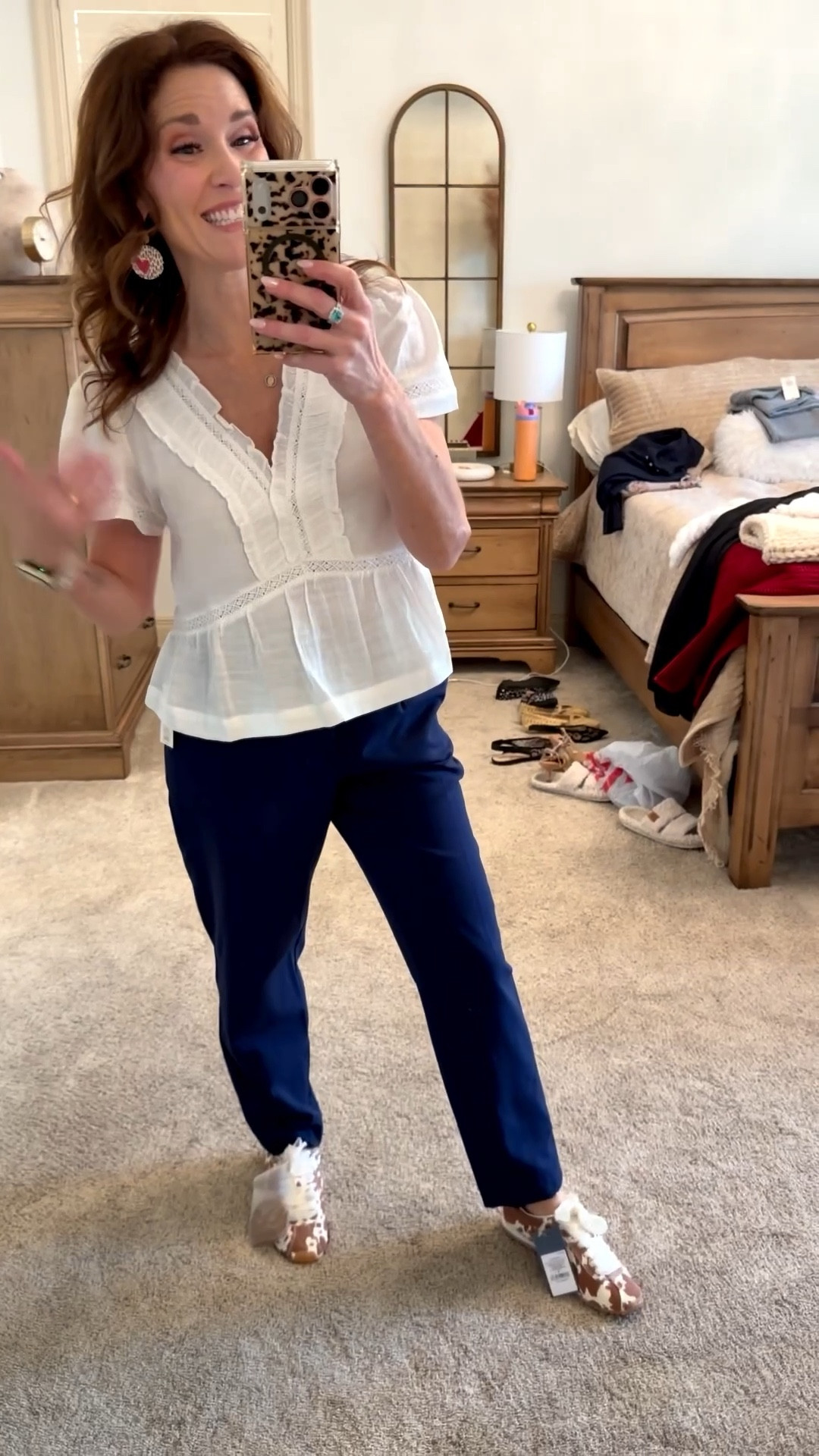 Part two of this outfit try-on. A few more everyday looks with simple swaps that change the whole vibe. Which one is your favorite? 🤍

#LTKFindsUnder100 #LTKootd #LTKOver40