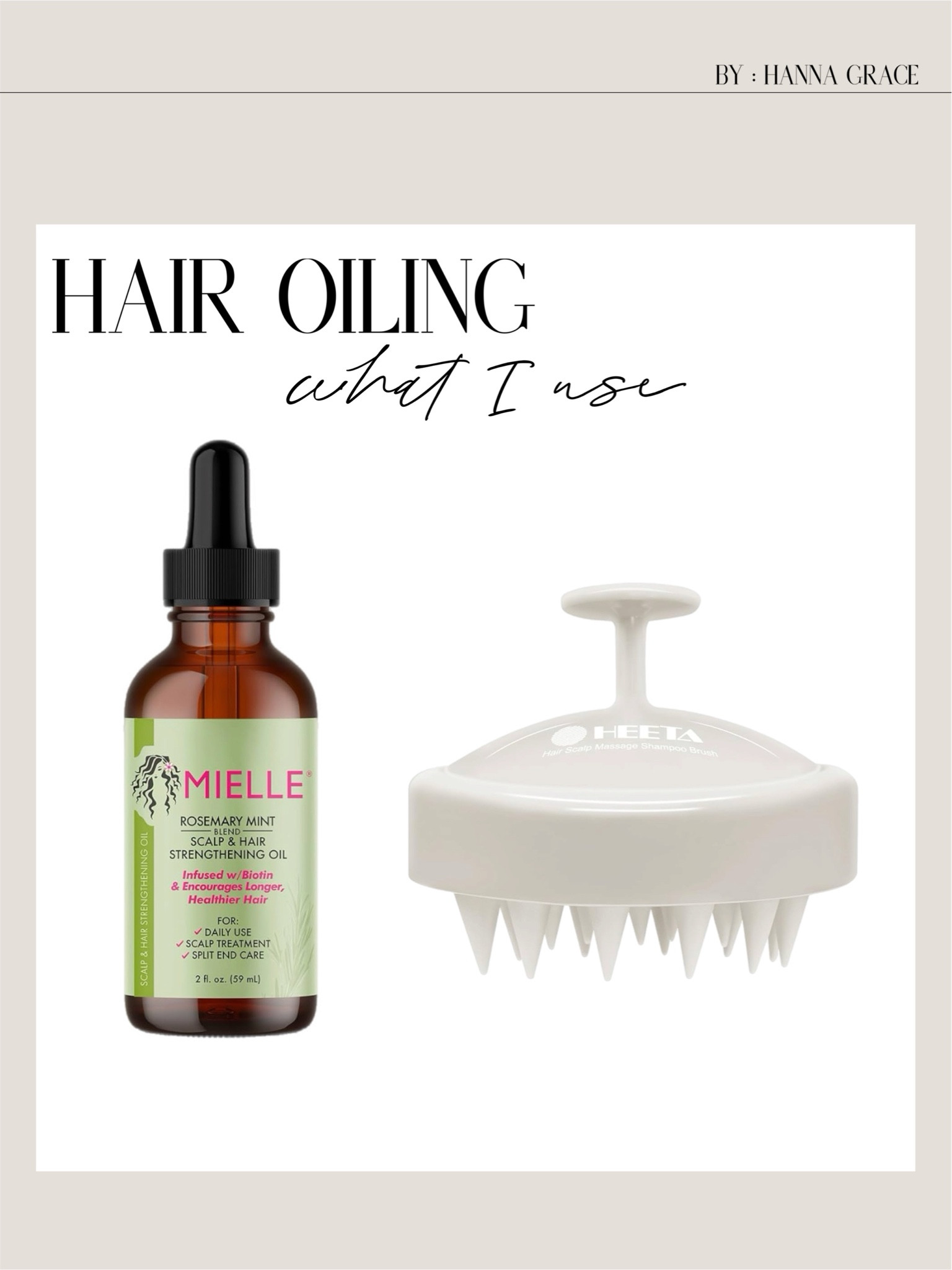 What I use | hair oiling 

#LTKfindsunder50 #LTKbeauty
