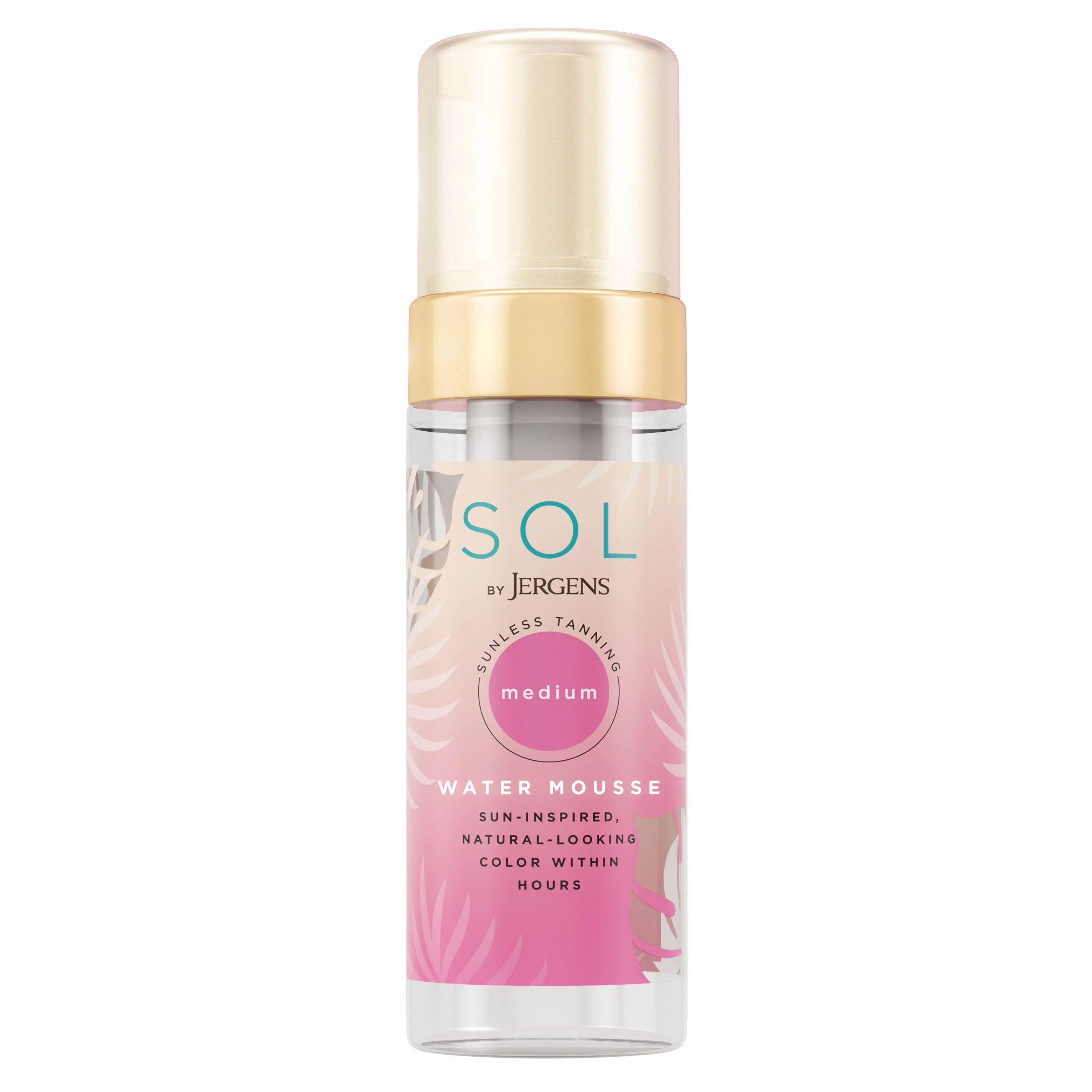 SOL by Jergens Deep Water Mousse, 5 Ounce, Water-based Self Tanner with Coconut Water, Dye-free S... | Walmart (US)
