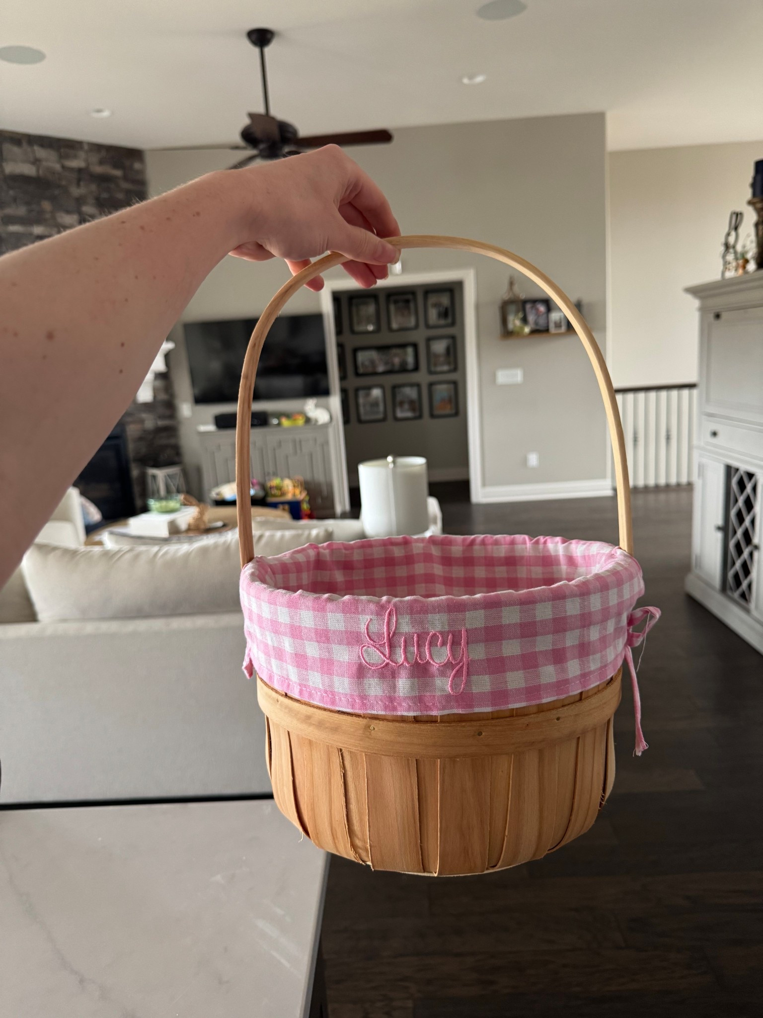 Cutest Easter basket 🐣 Personalized Easter basket 💕 and it’s 20% off rn. The shipping was super fast, got it less than a week after ordering!!!

#LTKSeasonal #LTKSpringSale #LTKKids