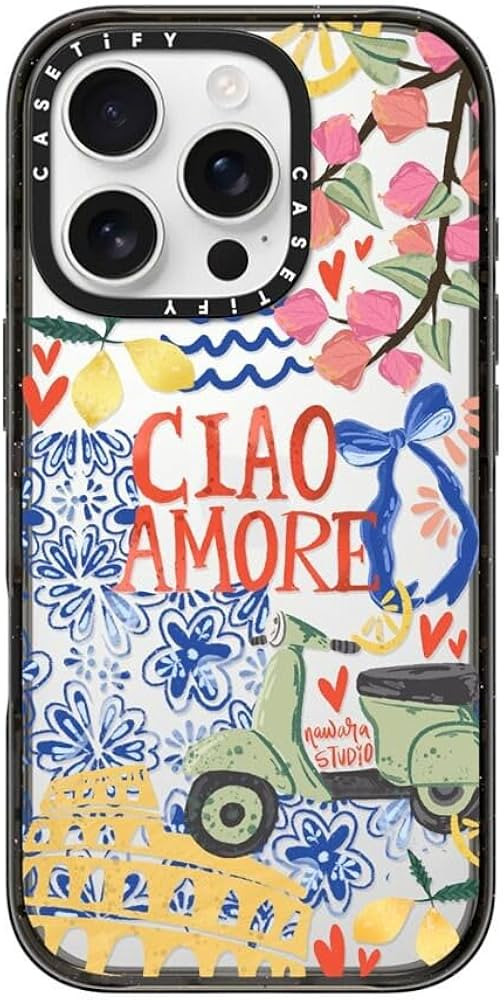 CASETiFY Impact Case for iPhone 16 Pro [Slim / 8.2 ft. 4X Military Grade Drop Protection/Wireless... | Amazon (US)