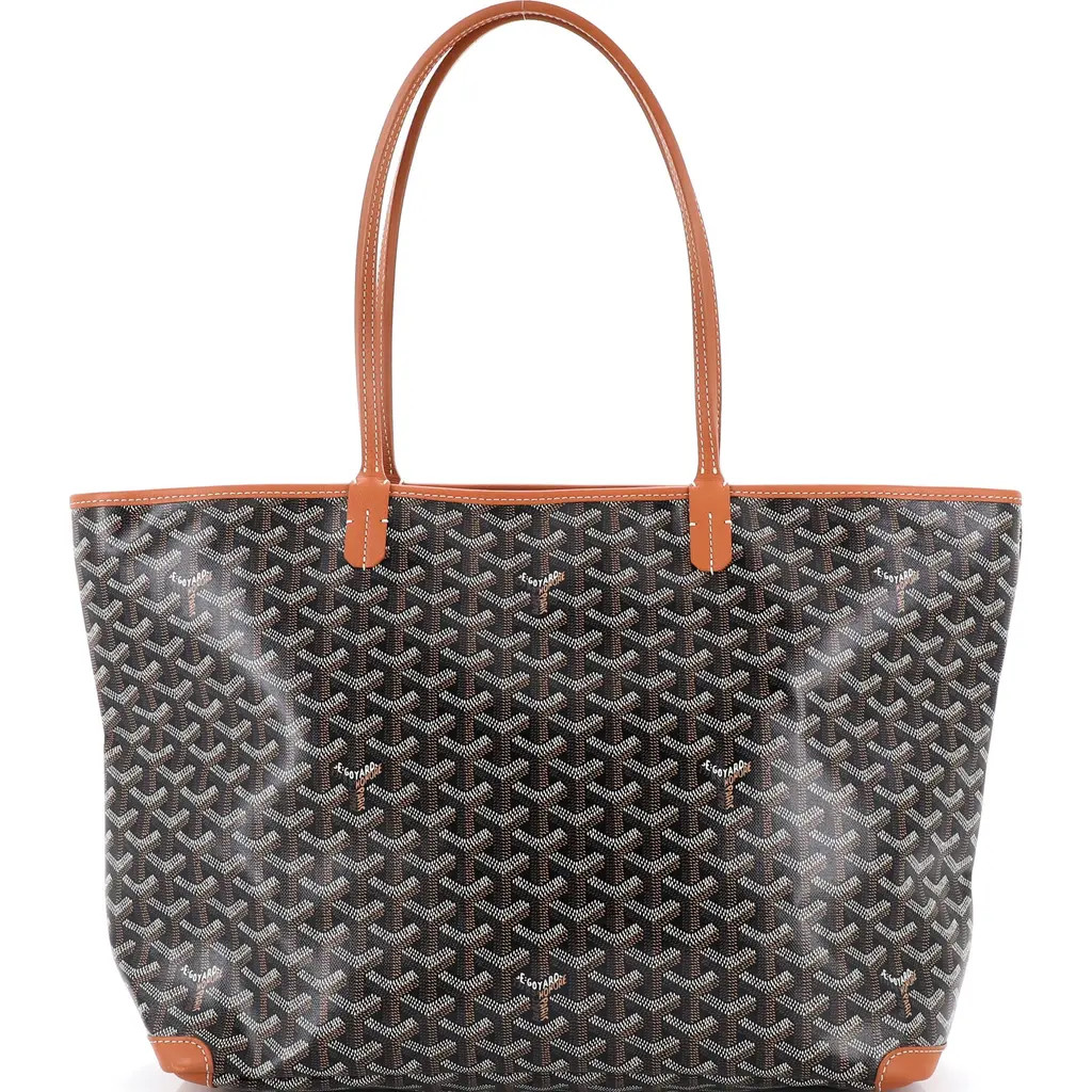 Pre-Owned Goyard Artois Tote Coated Canvas MM in Brown at Nordstrom, Size Medium | Nordstrom