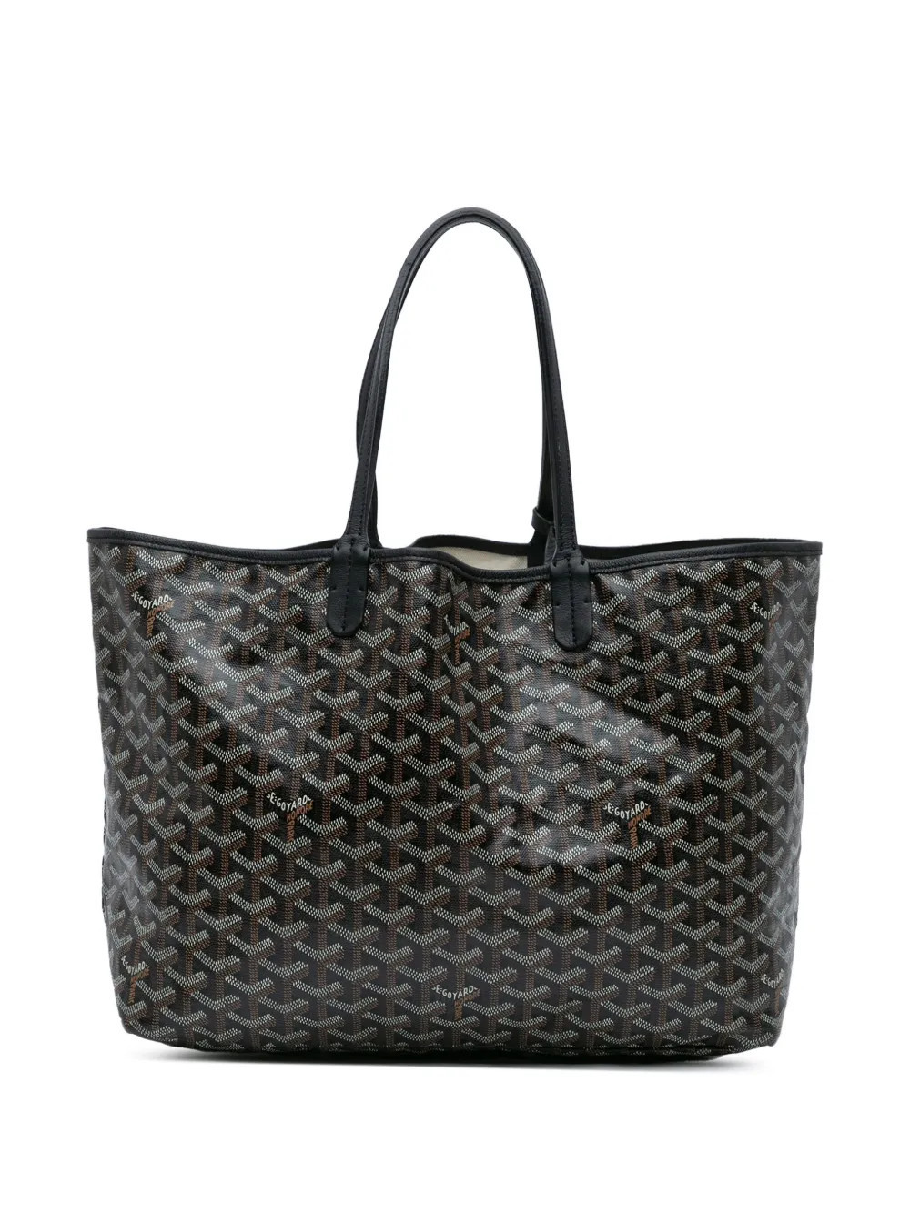 Goyard Pre-Owned 2018 Goyardine Saint Louis PM tote bag - Black | Farfetch Global