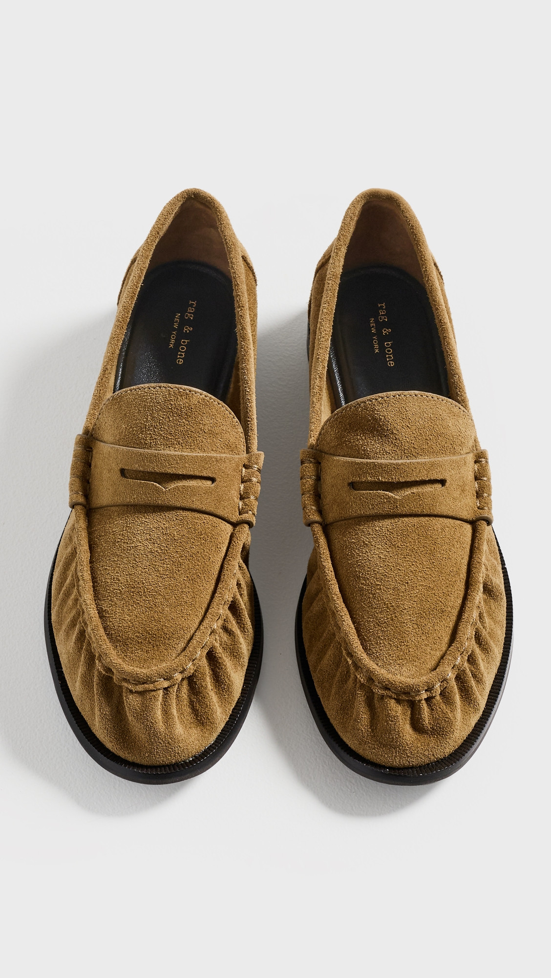 rag & bone Lexi Suede Loafers Dijsd 37 | Shopbop