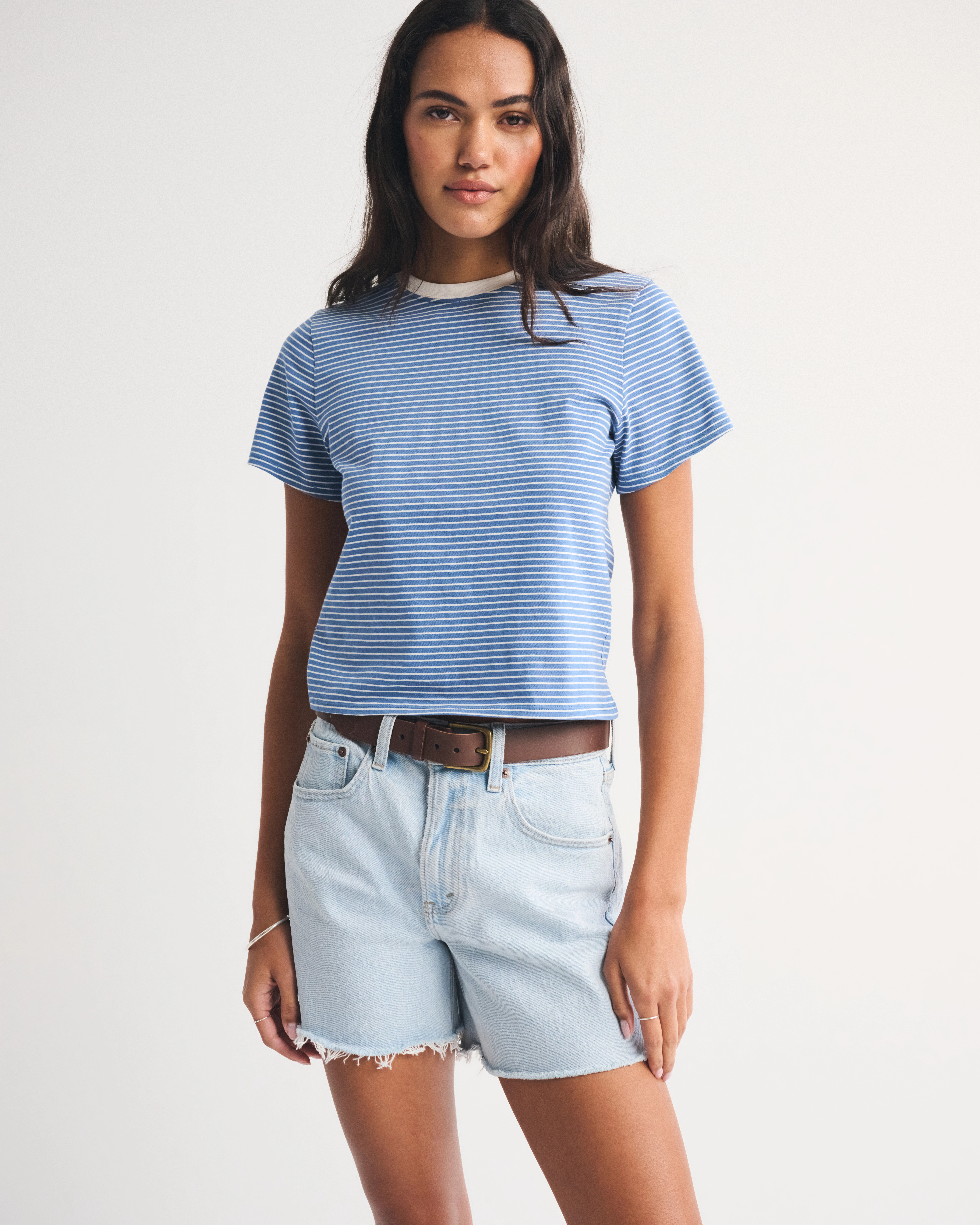 High Rise Dad Short | Abercrombie & Fitch (US)