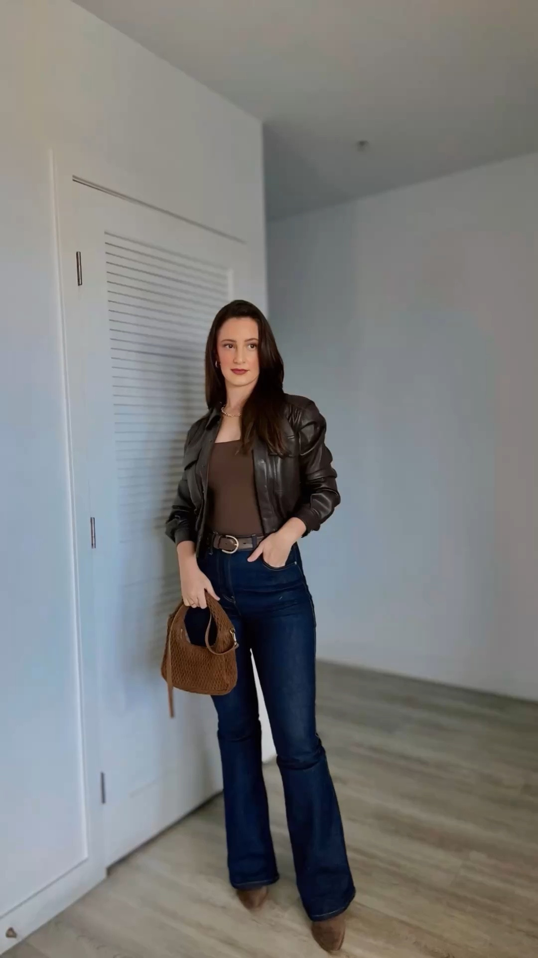 Elevated Casual Brown Outfit 

bomber jackets are definitely on trend for Spring 2026 and are shaping up to be one of the key outerwear pieces for the season. 

#LTKootd #LTKWorkwear #LTKSaleAlert