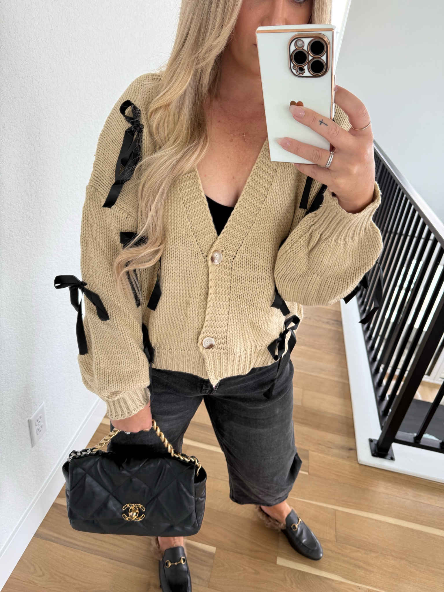 Living these bows with some of my fav pants! 

Amazon 
Fall outfit 
Cardigan 
Jeans 

#LTKMidsize #LTKStyleTip #LTKOver40