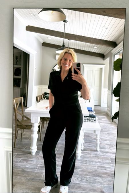 My husband calls this my “onesie”. Oh well, I’m a sucker for a great jumpsuit. This one from Rivet.utility is currently sold out but I found some cute alternatives! 

#LTKFind #LTKstyletip