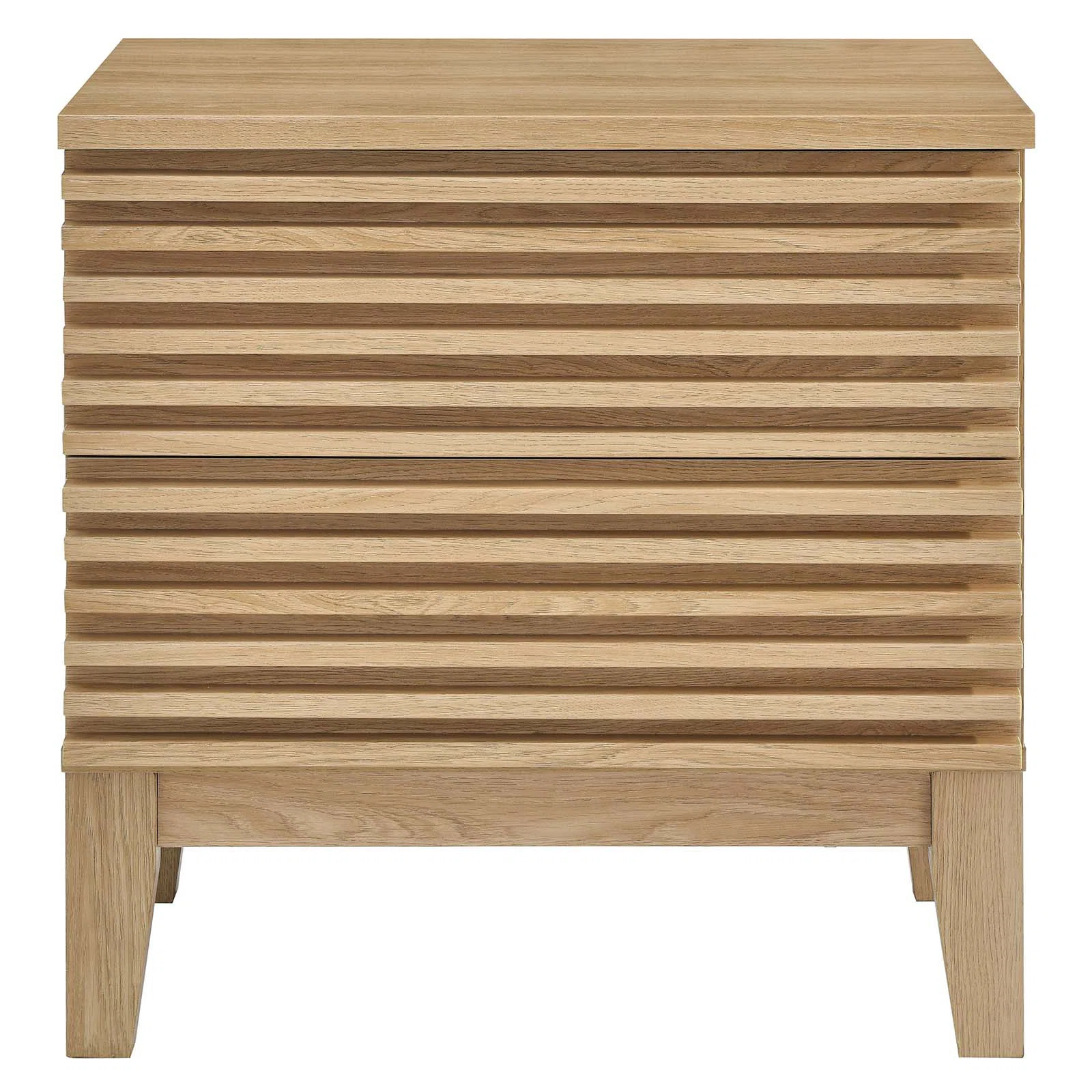 Modway Render Two-Drawer Mid-Century Modern Nightstand | Wayfair North America