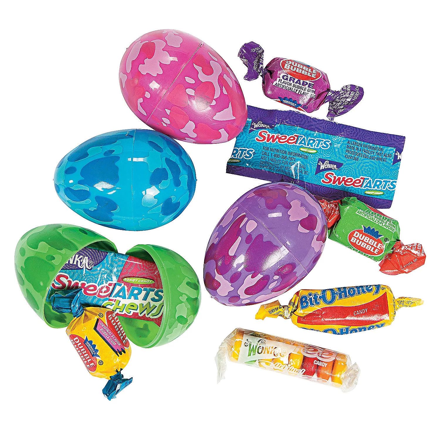 Plastic Candy Filled Camo Eggs (2Dz) - Party Supplies - 24 Pieces - Walmart.com | Walmart (US)