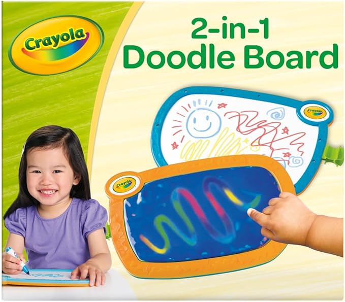 Crayola 2-in-1 Doodle Board for Toddlers, Squishy & Erasable Drawing Tablet, Educational Toddler ... | Amazon (US)