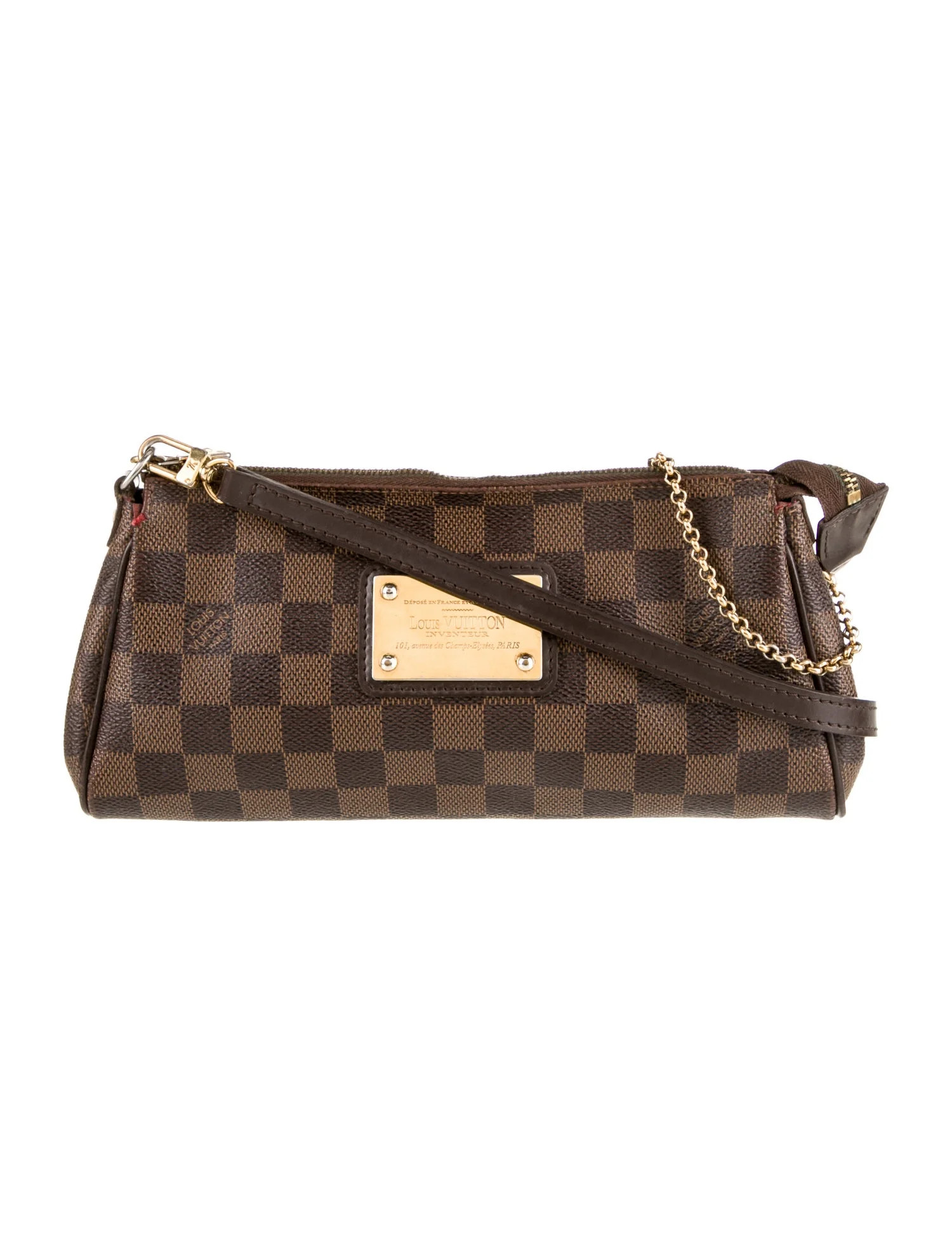 Damier Ebene Eva Pochette | The RealReal