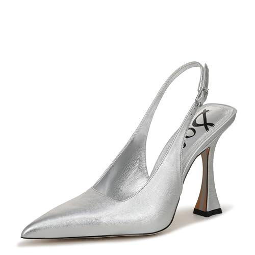 Sam Edelman Women's Odette Pump, Soft Silver, 8.5 | Amazon (US)