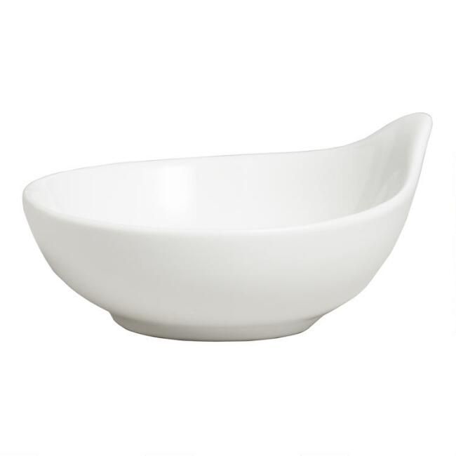 White Porcelain Tasting Bowls Set Of 6 | World Market