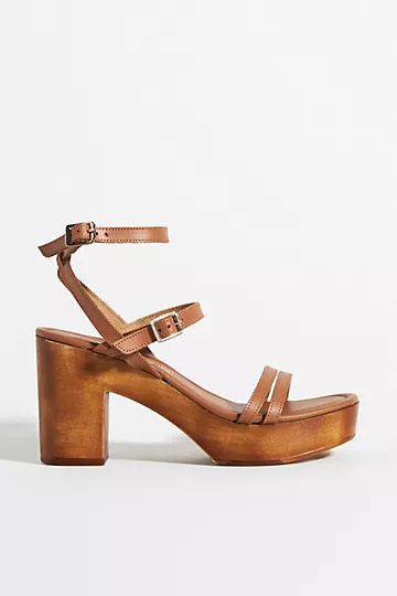 Seychelles Double Dip Strappy Heeled Clog Sandals | Anthropologie (US)