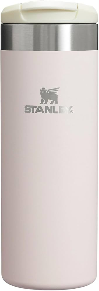 STANLEY Rose Quartz AeroLight Transit Bottle, Vacuum Insulated Tumbler for Coffee, Tea and Drinks with Ultra-Light Stainless Steel (Rose Quartz, 20 oz) | Amazon (US)