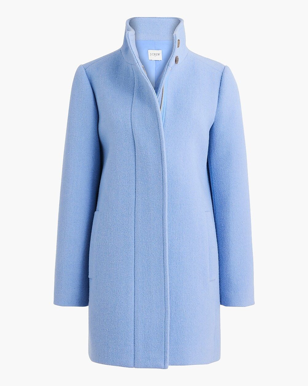 Button-neck city coat | J.Crew Factory