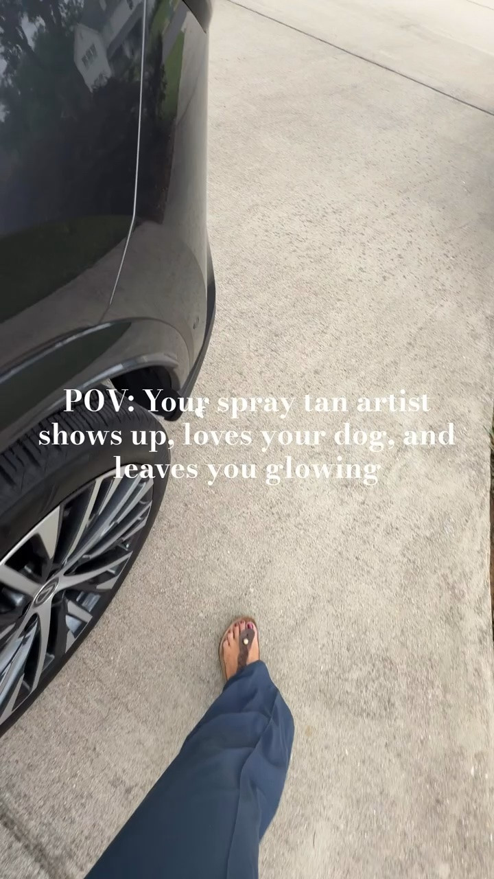 POV: your spray tan artist shows up, loves on your dog, and leaves you glowing 🐾

These are the kind of appointments I love! Easy, comfortable, and right at home with a smooth, even tan that makes you feel ready for anything. Sharing the spray tan tools and products I use below.

#spraytanartist #mobilespraytan #spraytanlife #sunlesstanning #beautyprofessional #ltkcreator #ltkit #LTKbeauty