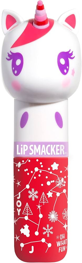Lip Smacker Lippy Pals Unicorn Holiday, Flavored Moisturizing & Smoothing Soft Shine Lip Balm, Hy... | Amazon (US)