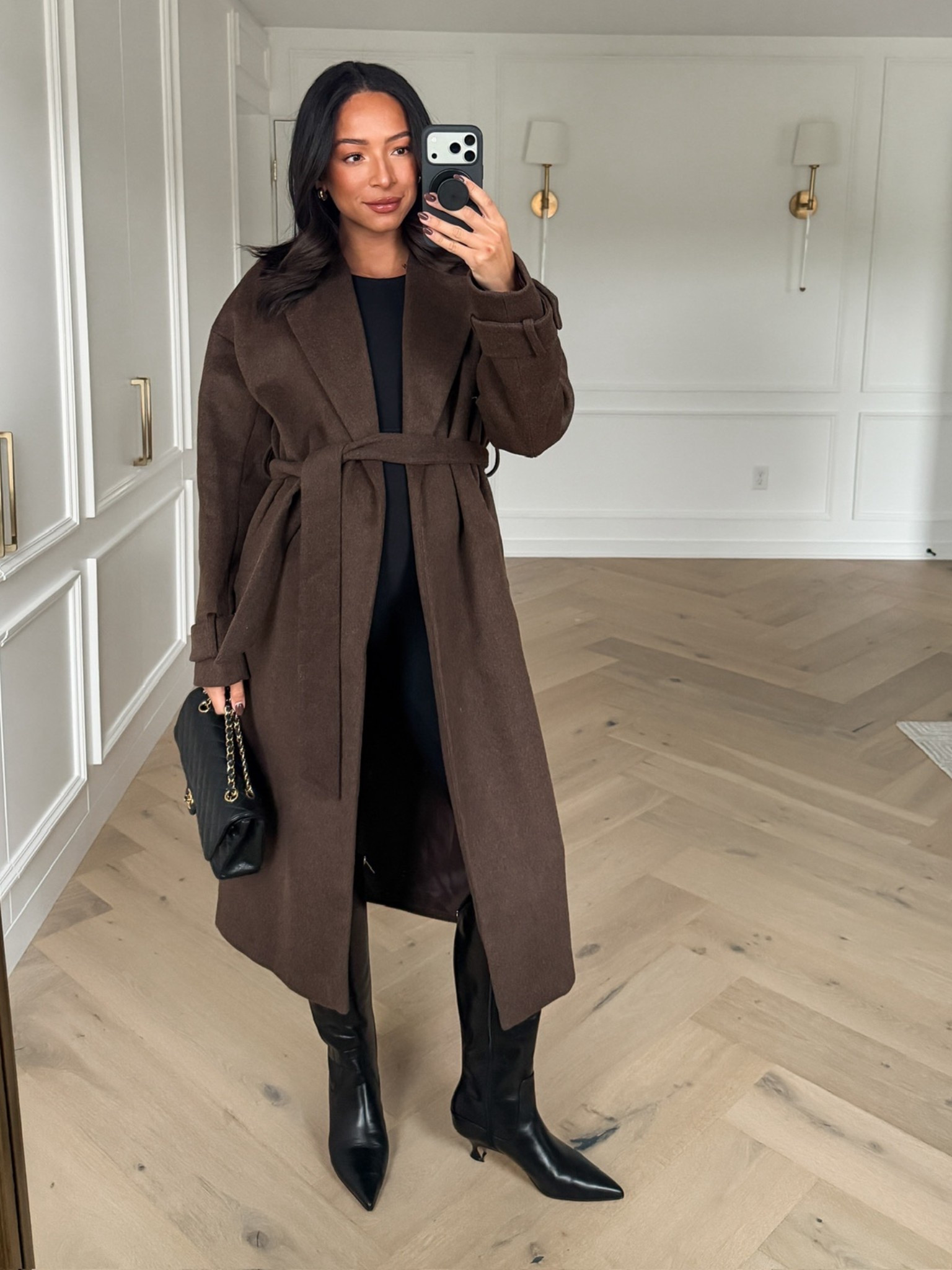 The most flattering jumpsuit!! It’s so versatile, bump-friendly & code NENAXSPANX gets you 15% off + free shipping! Wearing size S jumpsuit, size XS wool coat (from last year but I’ve linked similars) 


Fall outfit 
Fall fashion 
Fall trends
Airport outfit 
Travel outfit 
Workout outfit 

#LTKSeasonal #LTKBump #LTKStyleTip