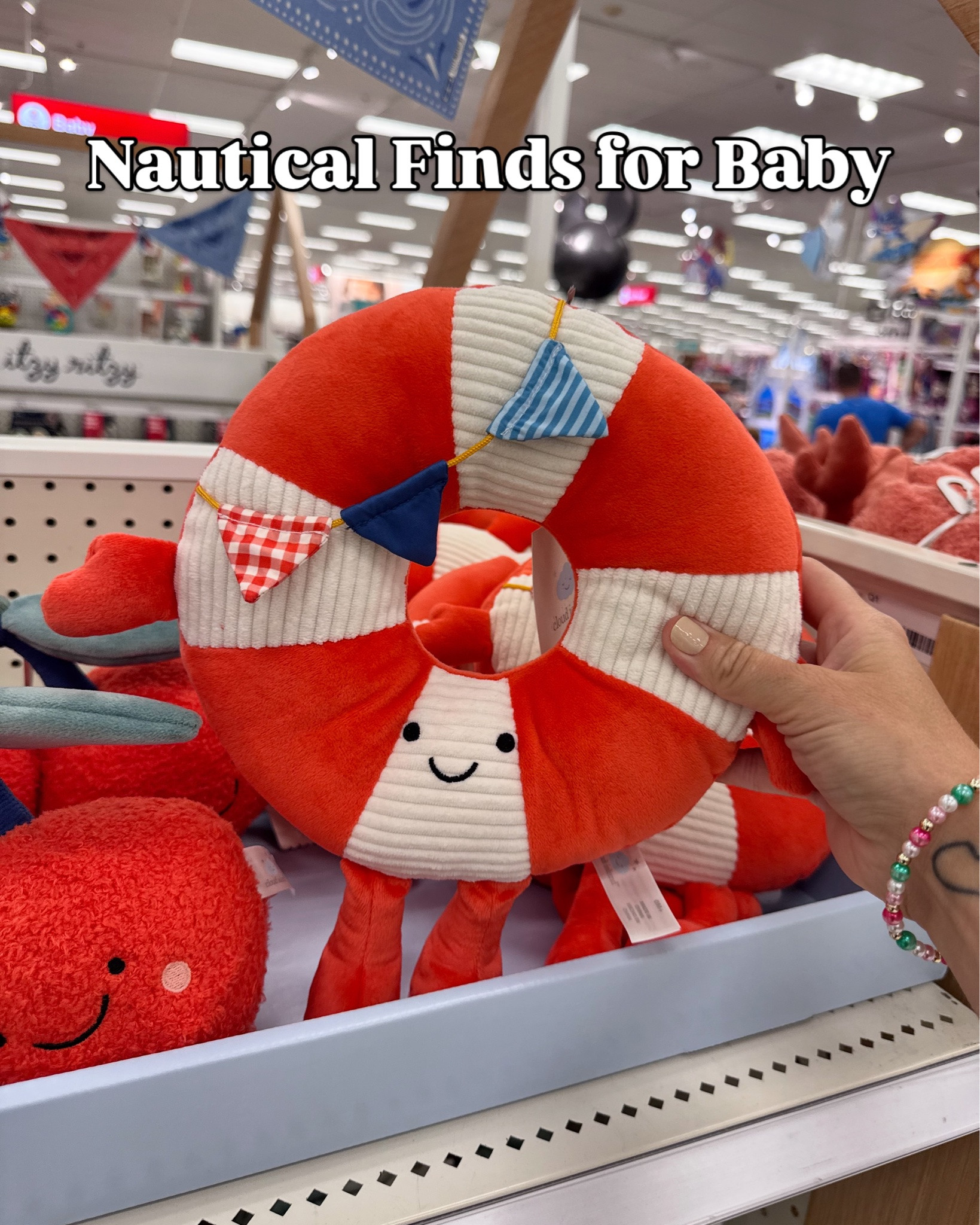 New nautical finds for baby at Target! 🎯 Follow + comment “SHOP” for a link! (make sure you’re following to receive it) ✨ & if you love Holiday finds and gift ideas, follow along for more! 

#Targetcreator #targetfinds  #targetstyle