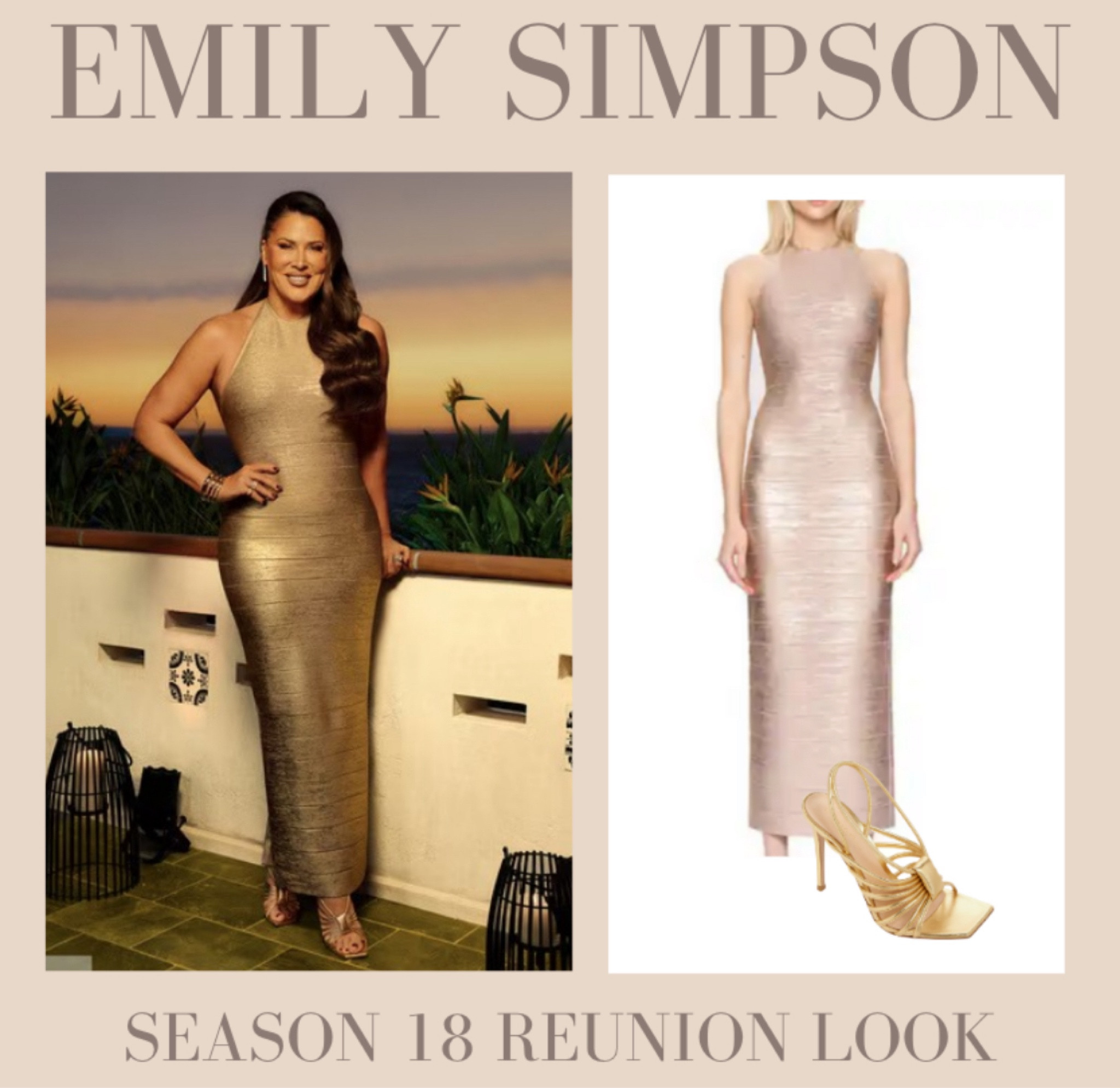 Emily Simpson’s Season 18 Reunion Look 📸 + Info= Bravo TV