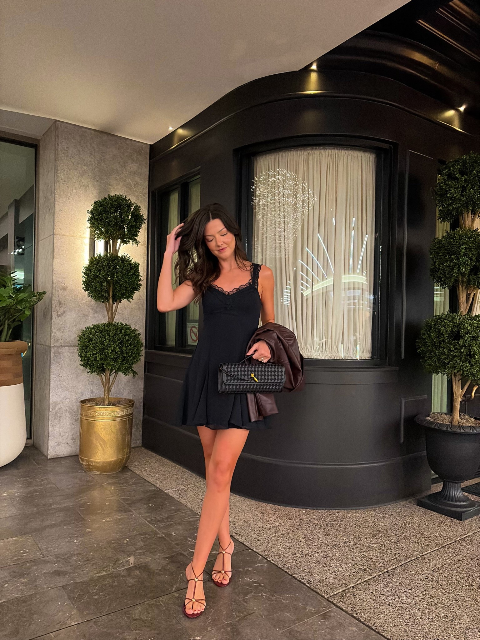 Date night outfit! I’m 5’7” wearing a size XS in the dress and jacket! Shoes are TTS! 

#LTKootd #LTKSeasonal #LTKSpringSale