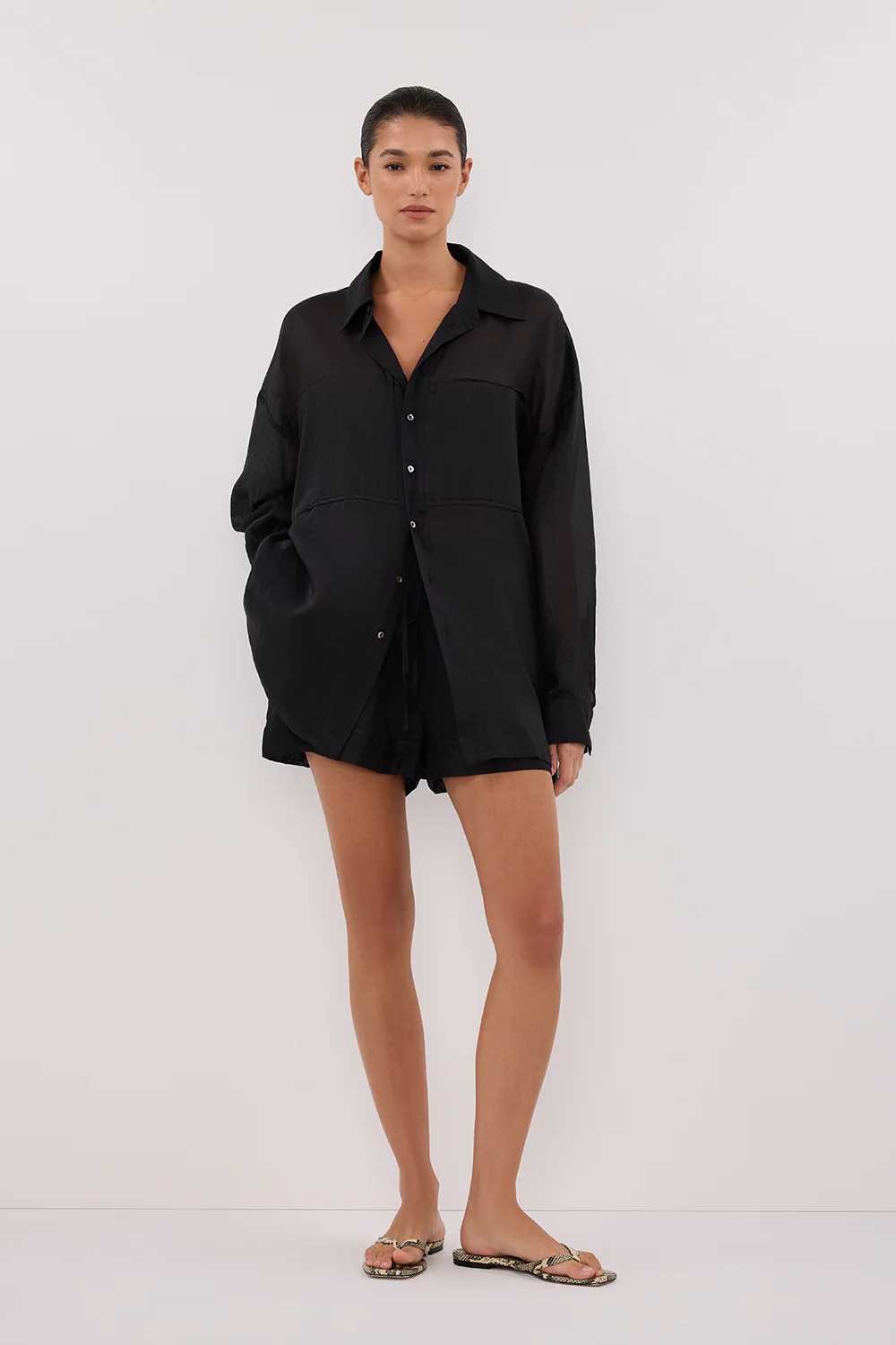 KAI BLACK RAMIE SHORT | DISSH